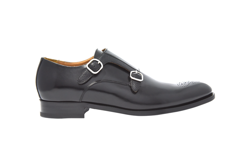 Turin | Black | Monkstrap
