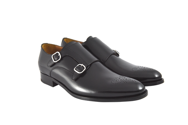 Turin | Black | Monkstrap