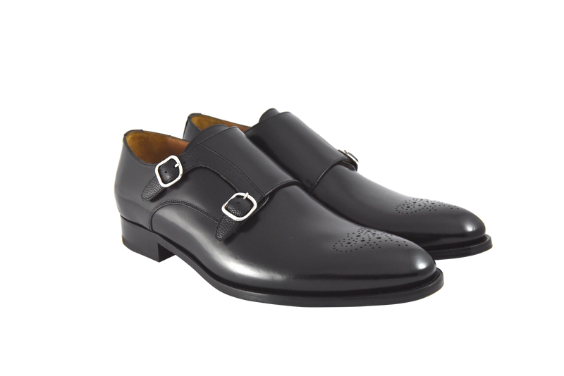 Turin | Black | Monkstrap